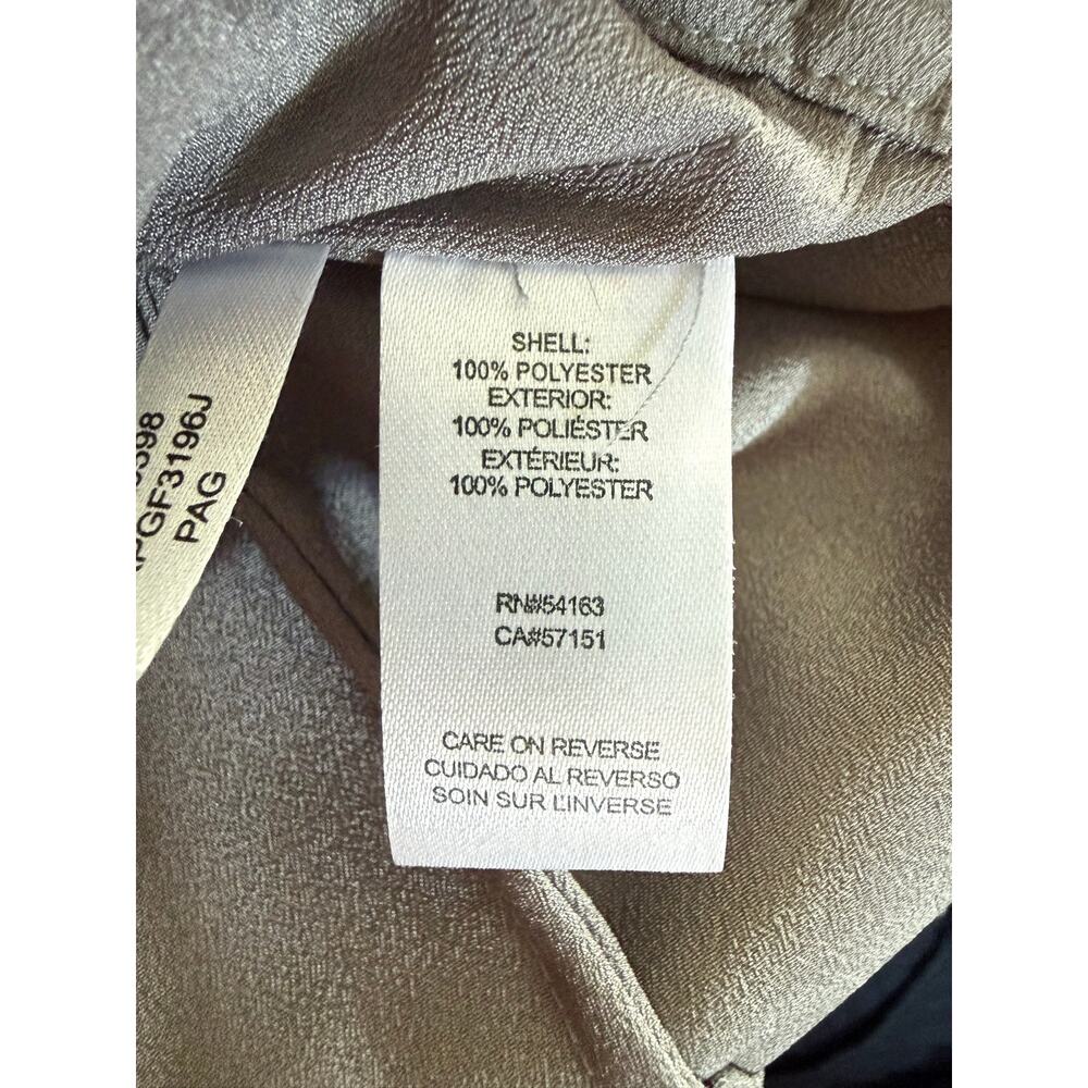 Calvin Klein Gray Blouse Size Large - Picture 6 of 7